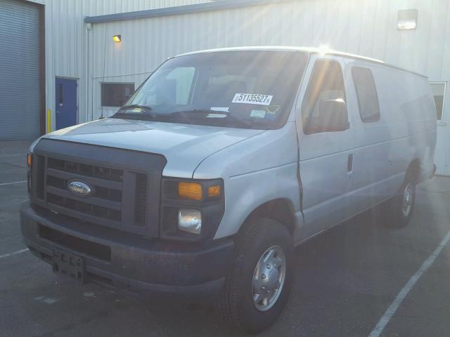 1FTNS2EW9BDA20137 - 2011 FORD ECONOLINE SILVER photo 2