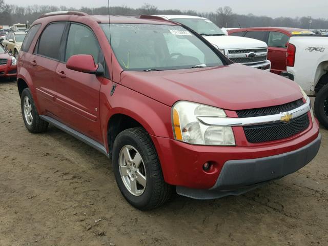 2CNDL63F666053941 - 2006 CHEVROLET EQUINOX LT MAROON photo 1