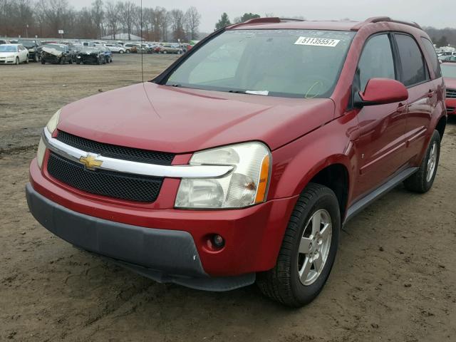 2CNDL63F666053941 - 2006 CHEVROLET EQUINOX LT MAROON photo 2