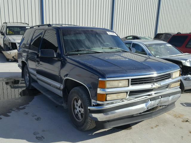 1GNEC13K6SJ426313 - 1995 CHEVROLET TAHOE C150 BLUE photo 1