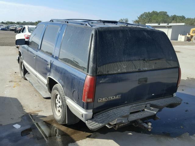 1GNEC13K6SJ426313 - 1995 CHEVROLET TAHOE C150 BLUE photo 3