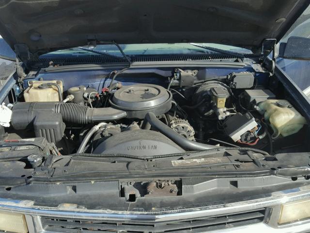 1GNEC13K6SJ426313 - 1995 CHEVROLET TAHOE C150 BLUE photo 7