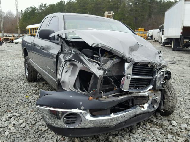 1D7HA18K66J174613 - 2006 DODGE RAM 1500 S GRAY photo 1