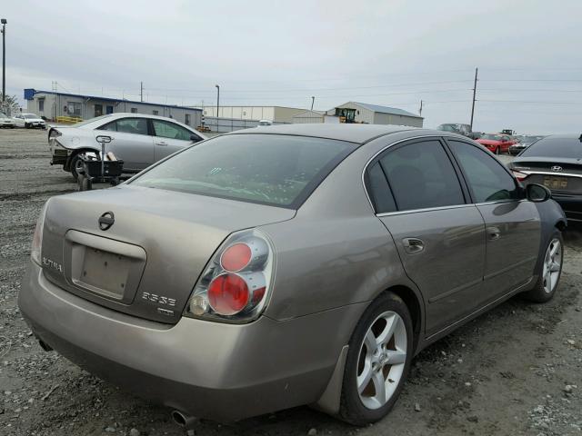 1N4BL11D36C140662 - 2006 NISSAN ALTIMA SE TAN photo 4