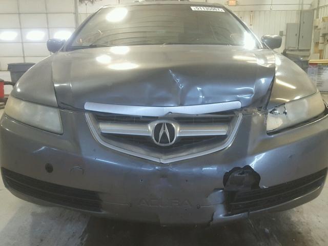 19UUA66204A006957 - 2004 ACURA TL GRAY photo 9