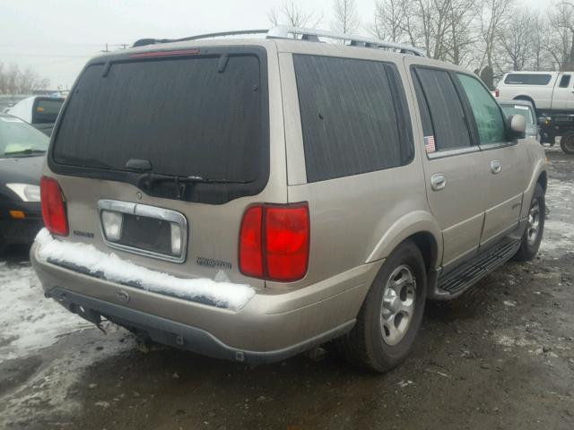 5LMFU28A71LJ07434 - 2001 LINCOLN NAVIGATOR BEIGE photo 4