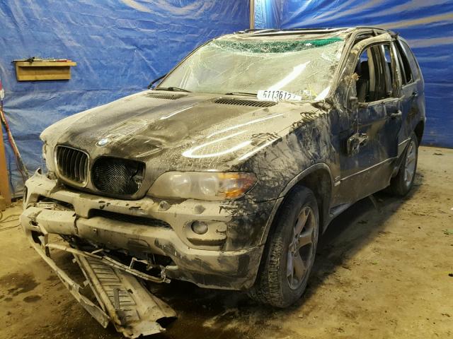 5UXFA13566LY37006 - 2006 BMW X5 3.0I BLACK photo 2