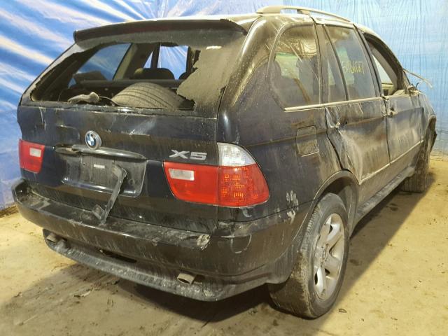 5UXFA13566LY37006 - 2006 BMW X5 3.0I BLACK photo 4