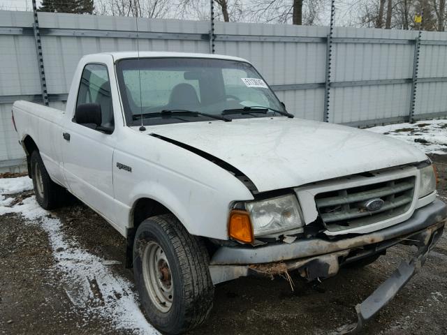 1FTYR10E23PA41610 - 2003 FORD RANGER WHITE photo 1