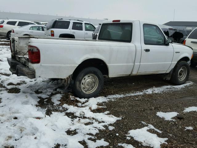 1FTYR10E23PA41610 - 2003 FORD RANGER WHITE photo 4