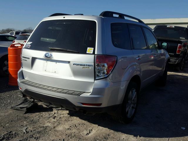 JF2SH6CC7AH715470 - 2010 SUBARU FORESTER 2 SILVER photo 4