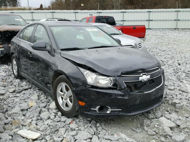 1G1PF5SC7C7402197 - 2012 CHEVROLET CRUZE LT BLACK photo 1