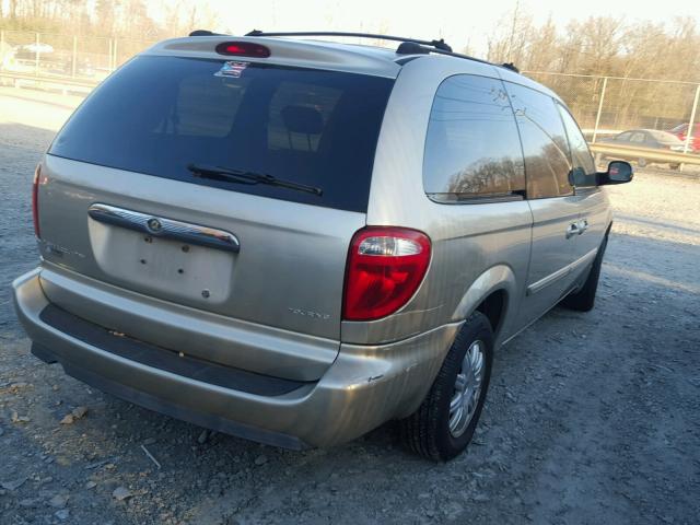 2C4GP54L45R348148 - 2005 CHRYSLER TOWN & COU Qızıl foto 4