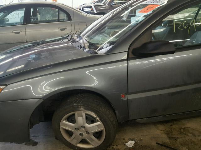 1G8AJ55F66Z152102 - 2006 SATURN ION LEVEL GRAY photo 9