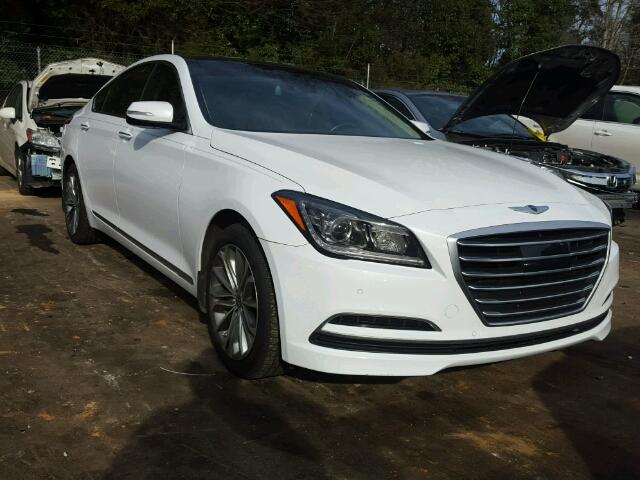 KMHGN4JE0FU087560 - 2015 HYUNDAI GENESIS 3. WHITE photo 1