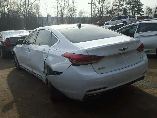 KMHGN4JE0FU087560 - 2015 HYUNDAI GENESIS 3. WHITE photo 3