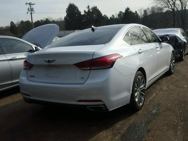 KMHGN4JE0FU087560 - 2015 HYUNDAI GENESIS 3. WHITE photo 4