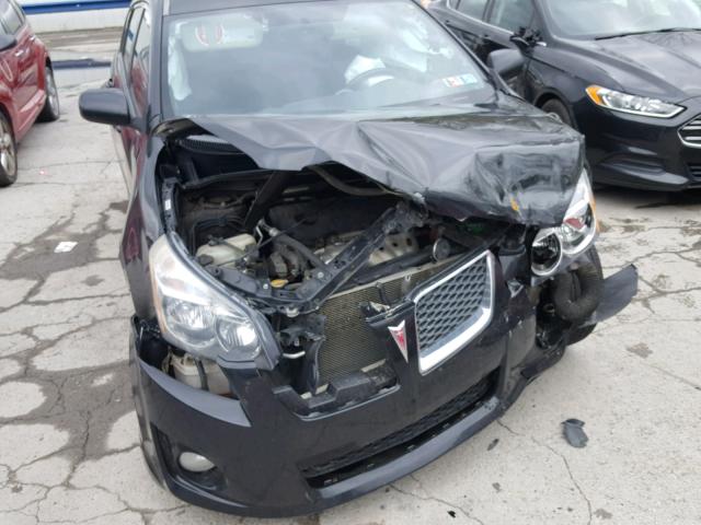 5Y2SR67059Z431207 - 2009 PONTIAC VIBE GT BLACK photo 9