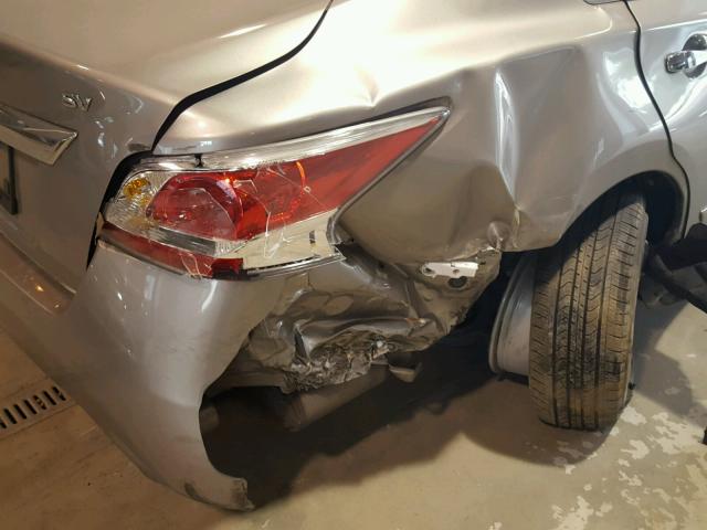 1N4AL3AP8FC261804 - 2015 NISSAN ALTIMA 2.5 GRAY photo 9