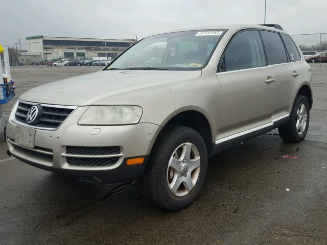 WVGBC67LX4D009091 - 2004 VOLKSWAGEN TOUAREG 3. SILVER photo 2