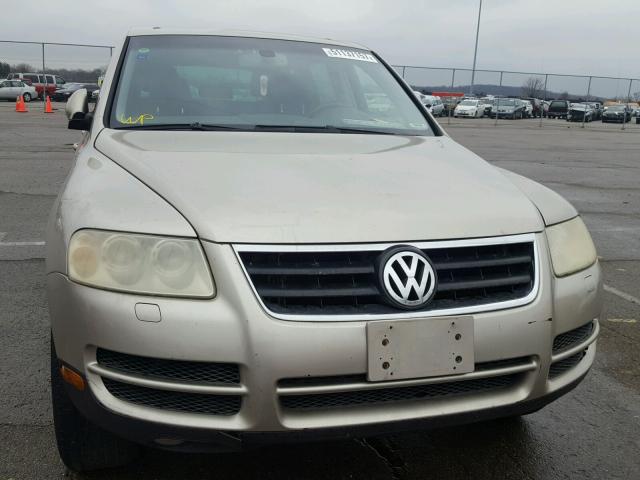 WVGBC67LX4D009091 - 2004 VOLKSWAGEN TOUAREG 3. SILVER photo 9