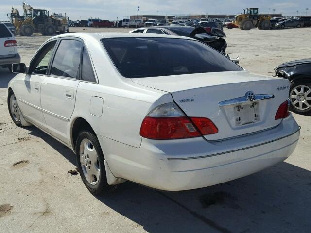 4T1BF28B84U367912 - 2004 TOYOTA AVALON XL WHITE photo 3