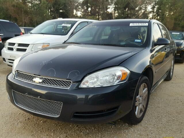 2G1WG5E38D1251583 - 2013 CHEVROLET IMPALA LT GRAY photo 2