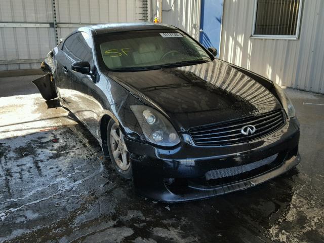 JNKCV54E95M411784 - 2005 INFINITI G35 BLACK photo 1