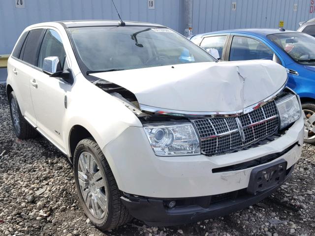 2LMDU68C68BJ11654 - 2008 LINCOLN MKX WHITE photo 1