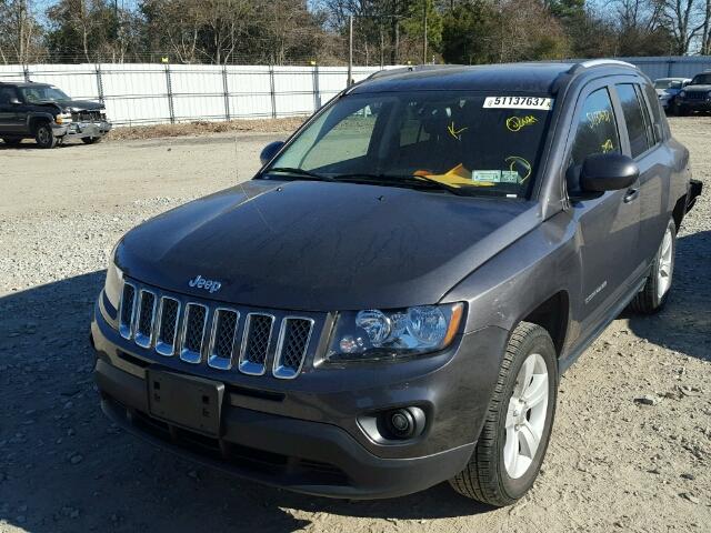 1C4NJDEB1HD191176 - 2017 JEEP COMPASS LA GRAY photo 2