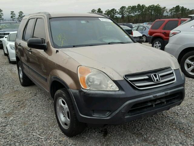 JHLRD68423C004434 - 2003 HONDA CR-V LX BROWN photo 1