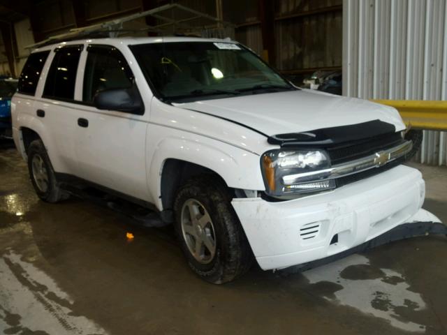 1GNDS13S962116123 - 2006 CHEVROLET TRAILBLAZE WHITE photo 1