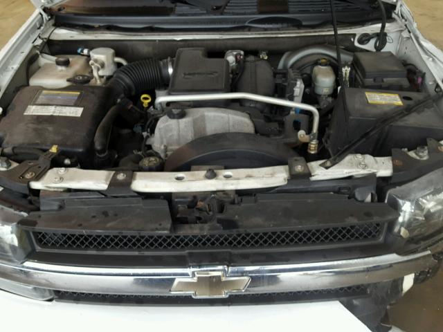 1GNDS13S962116123 - 2006 CHEVROLET TRAILBLAZE WHITE photo 7