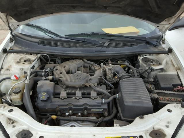 1B3EL46R95N646935 - 2005 DODGE STRATUS SX WHITE photo 7