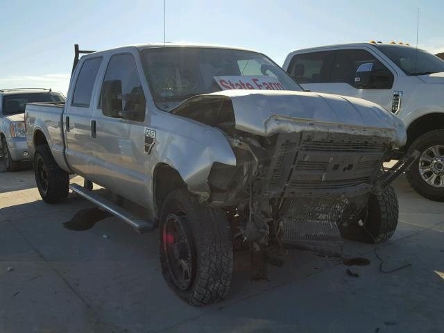 1FTSW21R28EC78607 - 2008 FORD F250 SUPER SILVER photo 1