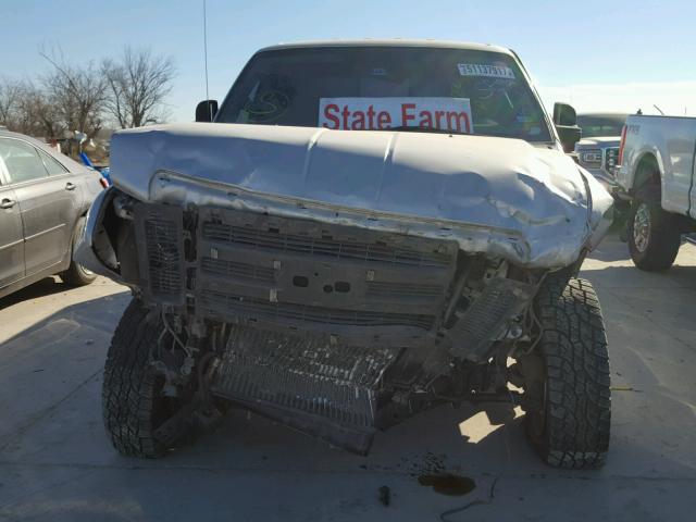 1FTSW21R28EC78607 - 2008 FORD F250 SUPER SILVER photo 9