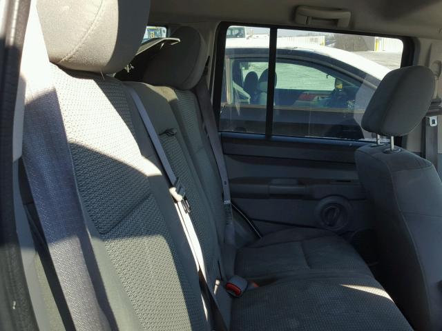1J8HG48K67C621241 - 2007 JEEP COMMANDER ვერცხლისფერი ფოტო 6