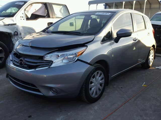 3N1CE2CPXFL361768 - 2015 NISSAN VERSA NOTE GRAY photo 2