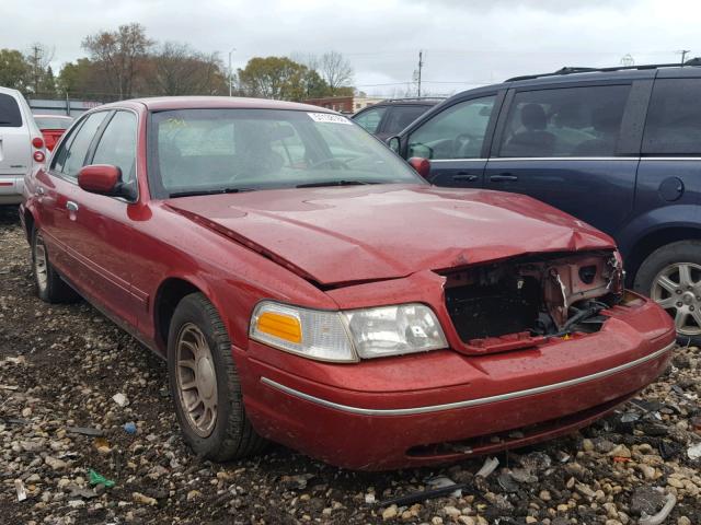 2FAFP74W5XX102456 - 1999 FORD CROWN VICT BURGUNDY photo 1