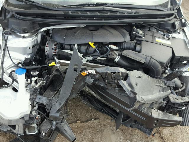 KNAFZ4A81G5551544 - 2016 KIA FORTE EX SILVER photo 7