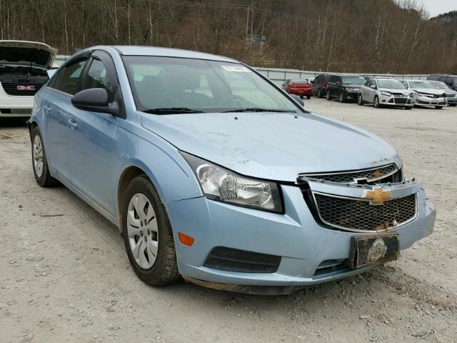 1G1PC5SHXC7216190 - 2012 CHEVROLET CRUZE LS BLUE photo 1