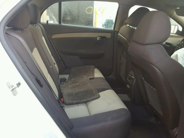 1G1ZC5E02CF258387 - 2012 CHEVROLET MALIBU 1LT Ağ foto 6