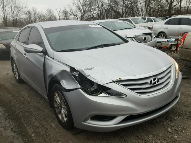 5NPEB4AC3CH432248 - 2012 HYUNDAI SONATA GLS SILVER photo 1