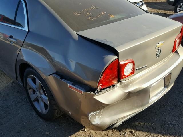 1G1ZG57B98F279067 - 2008 CHEVROLET MALIBU LS BROWN photo 9