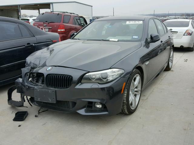 WBA5B1C51ED476963 - 2014 BMW 535 I BLACK photo 2