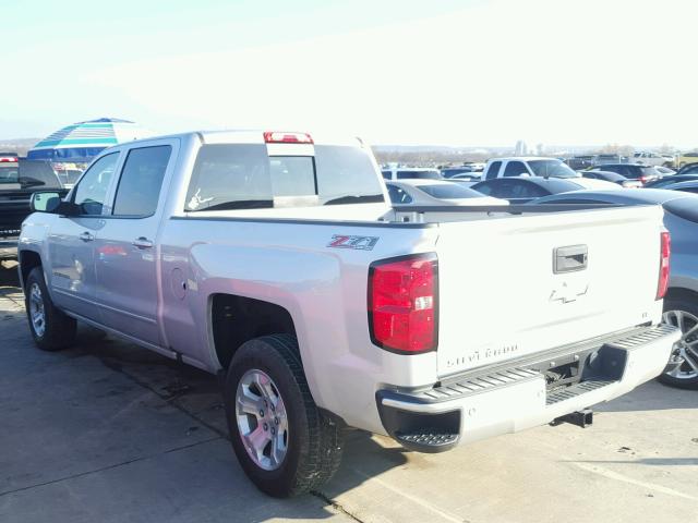 3GCUKREC0GG166821 - 2016 CHEVROLET SILVERADO SILVER photo 3