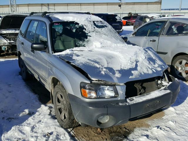 JF1SG63664H764679 - 2004 SUBARU FORESTER 2 SILVER photo 1