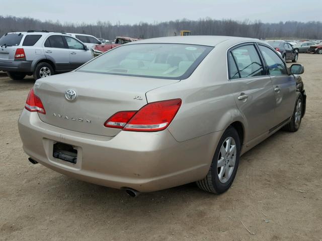 4T1BK36B65U003641 - 2005 TOYOTA AVALON XL TAN photo 4