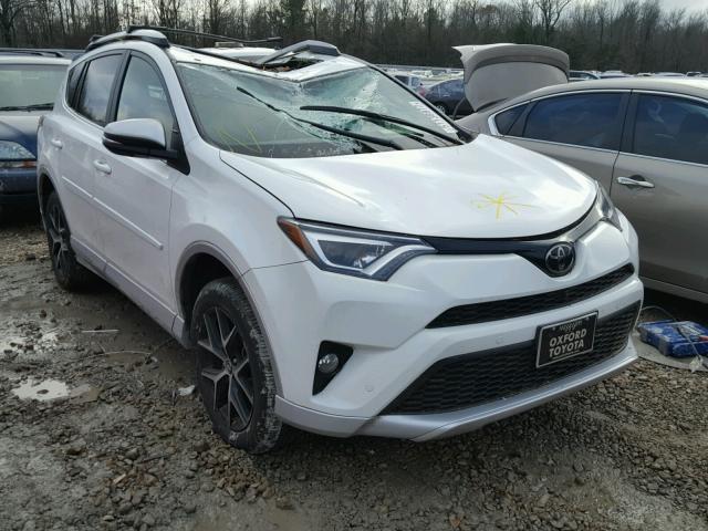 JTMNFREV0GJ064153 - 2016 TOYOTA RAV4 SE WHITE photo 1