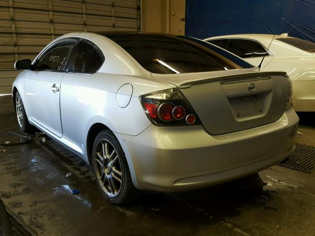 JTKDE3B76A0311196 - 2010 TOYOTA SCION TC SILVER photo 3